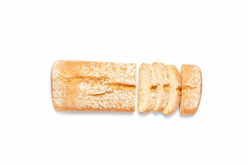 Frozen Part Baked Traditional Ciabatta Bread 400g