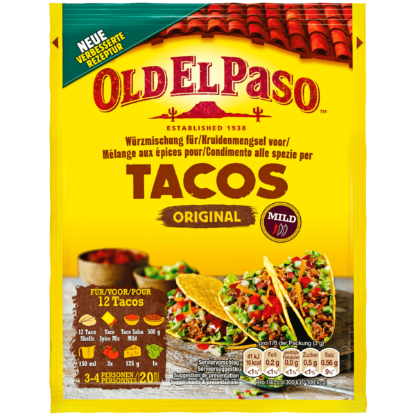 Old El Paso Taco Seasoning 30g