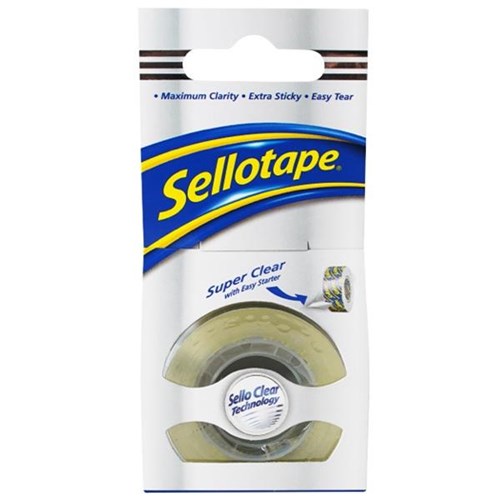 SELLOTAPE 25M TAPE SUPER CLEAR