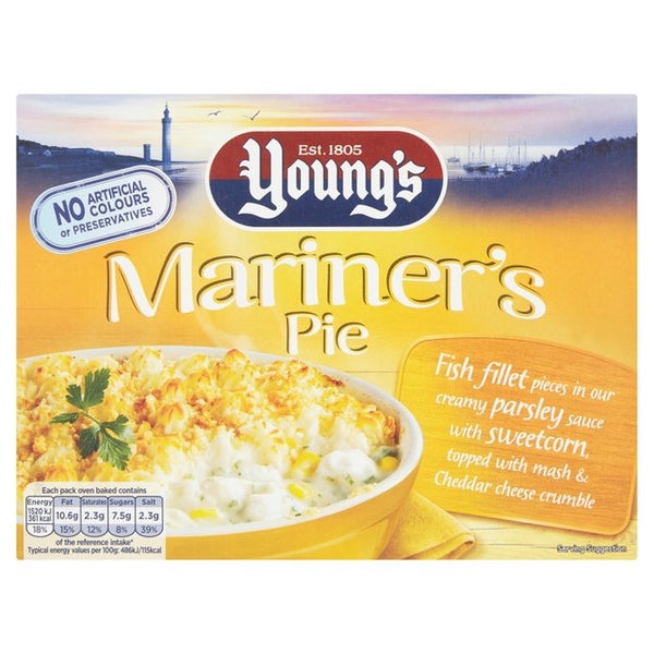 Young's Mariners Pie 340gr