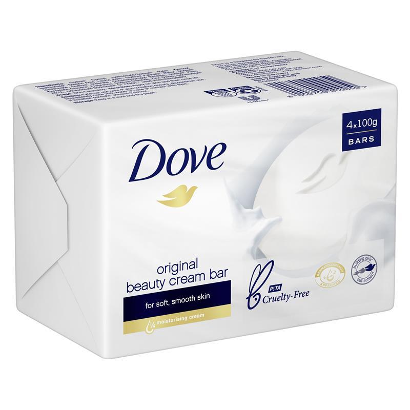 Dove Soap Bar (4 Pack)