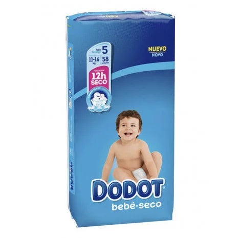 Dodot Absorbent Nappies Size 5 (58pk)