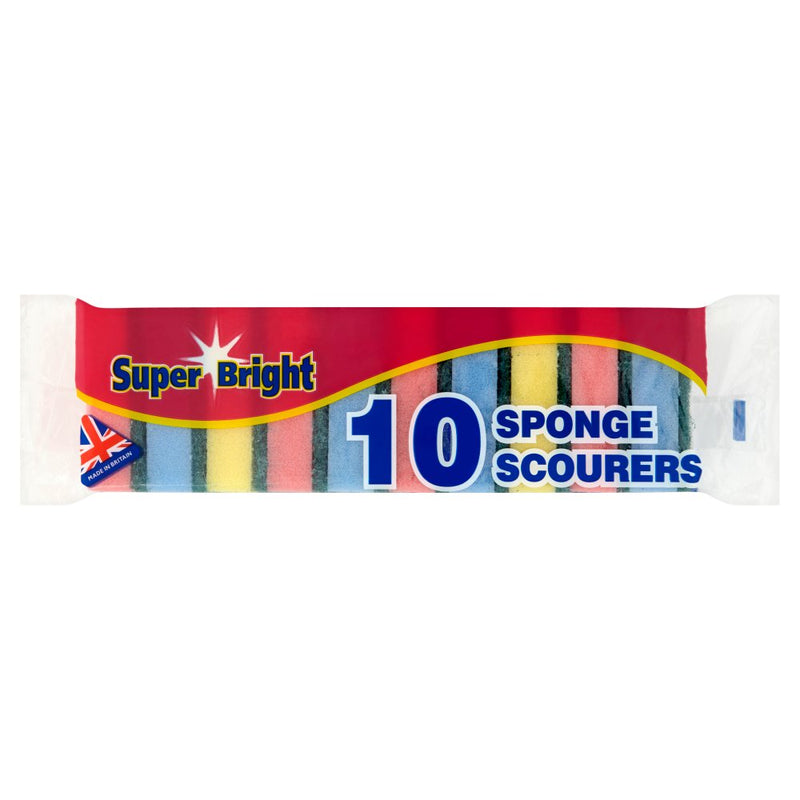 Superbright Sponge Scourers (10pk)