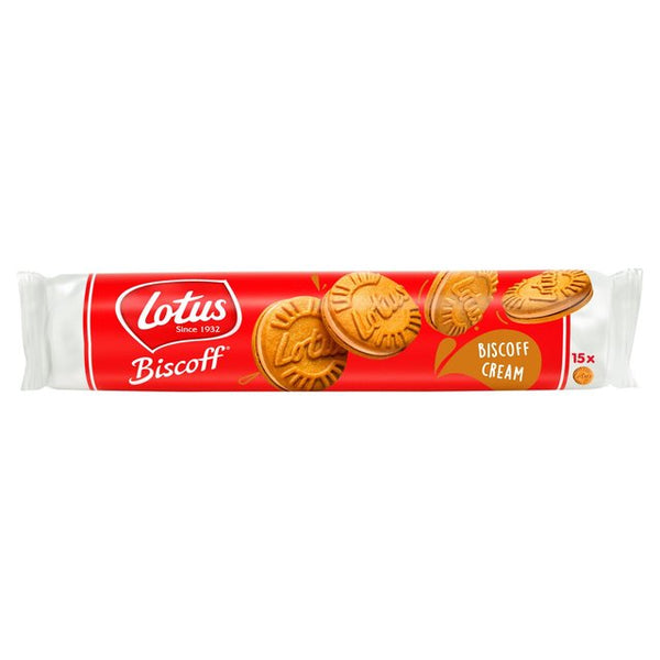 Lotus Biscoff Cream Biscuits  150g