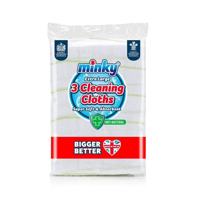 Minky Cleaning Cloths (3pk)