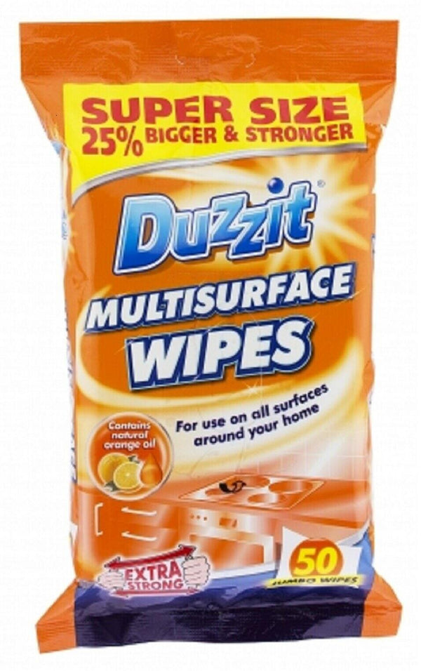 Duzzit Multisurface Wipes 50 Pack