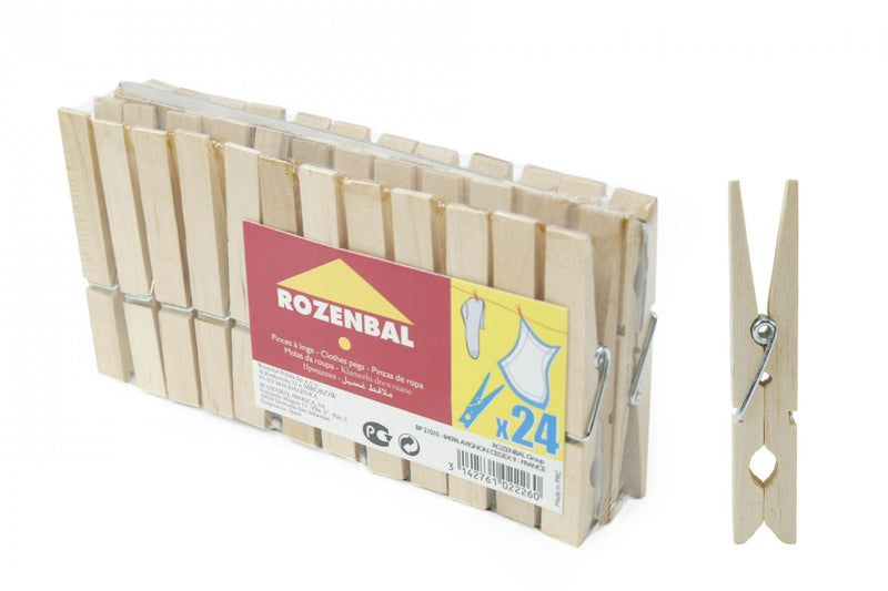 Wooden Pegs C(24pack)