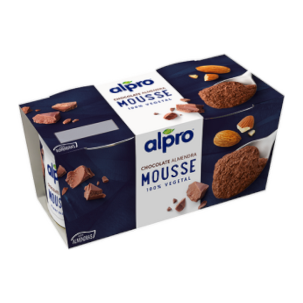 Alpro Chocolate Mousse 2Pk