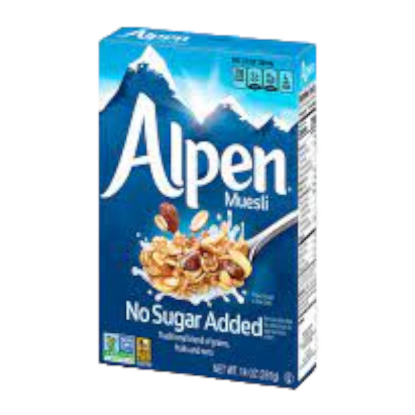 MUESLI NO SUGAR ALPEN (560G)