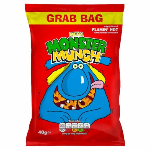 Monster Munch Flamin Hot Grab Bag 40g