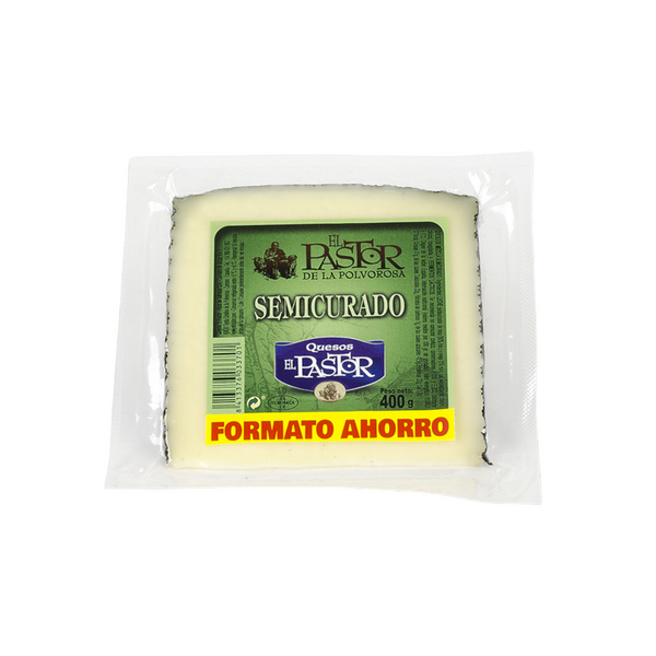 Manchego Cheese Semi Mezcla Pastor Cuna 400g