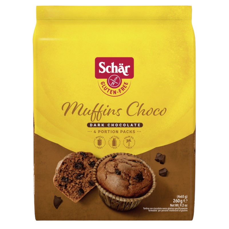 Schar Muffins choco (5 x 45g)  