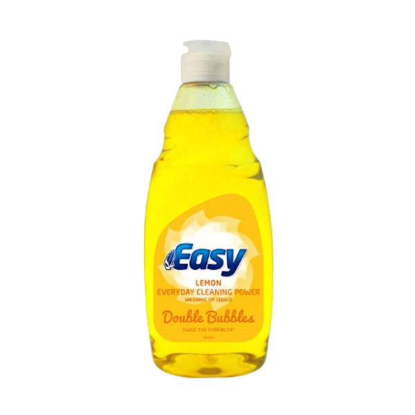 Easy Double Bubbles Washing Up Liquid Lemon