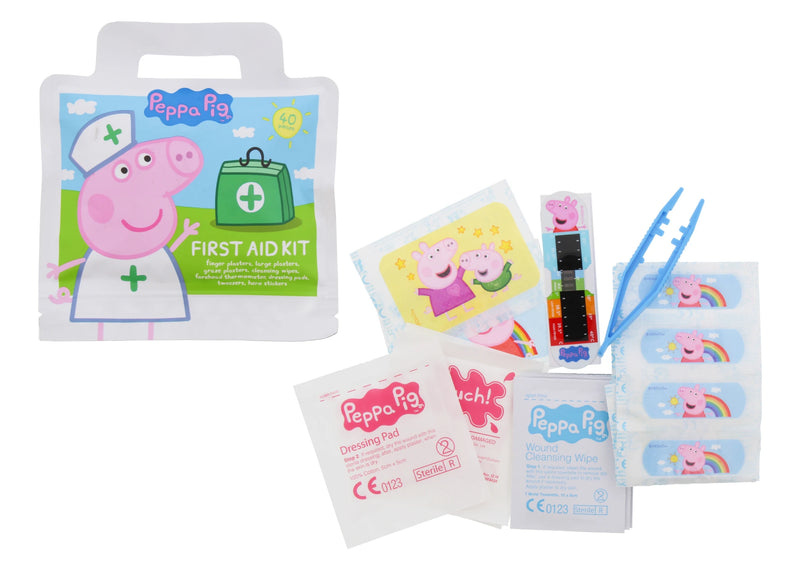 PEPPA PIG KIDS FIRST AID KIT 40PC