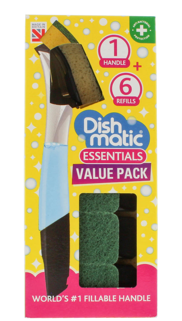 DISHMATIC SPONGE ESSENTIALS BONUS PACK