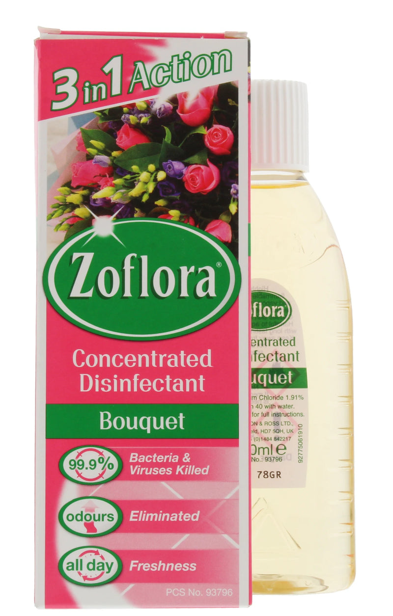 ZOFLORA 120ML CONC DISINFECT BOUQUET