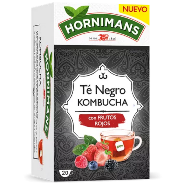 BLACK TEA KOMBUCHA HORNIMANS 20 BAGS