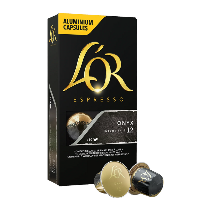 L'Or Nespresso Pods - Onyx - Intensity 12