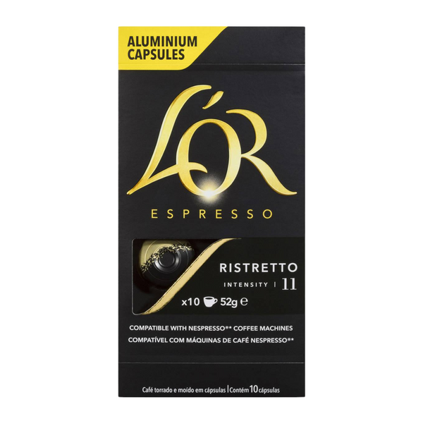 L'Or Nespresso Pods - Ristretto - Intensity 11