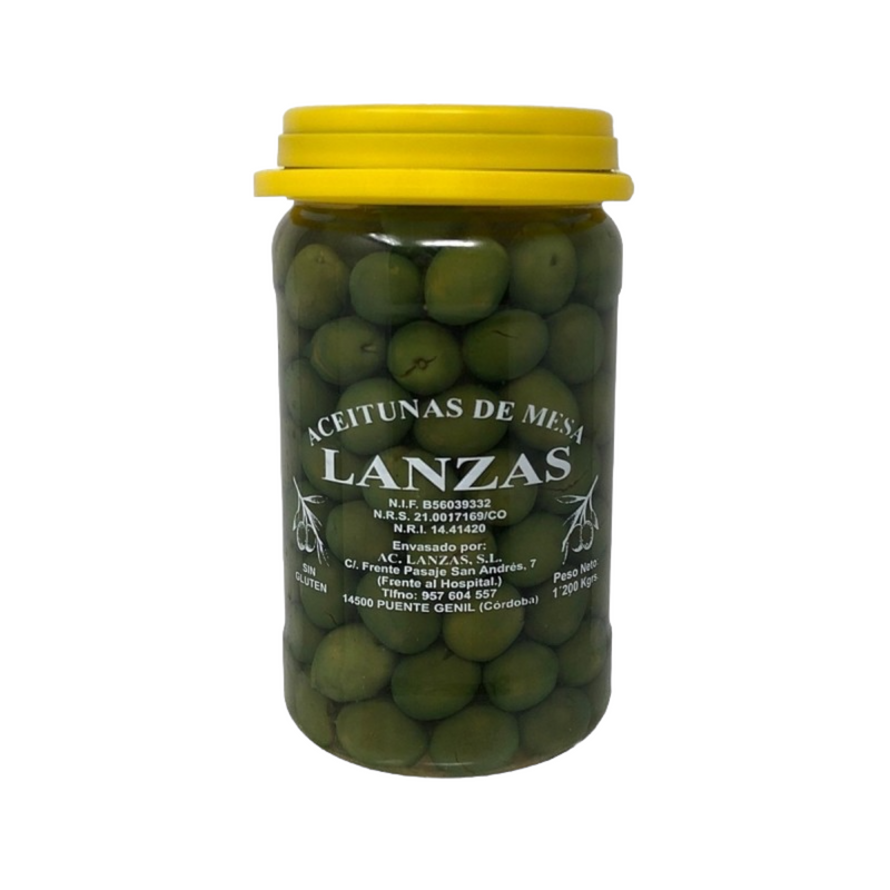 MARINATED OLIVES LANZAS 800 G