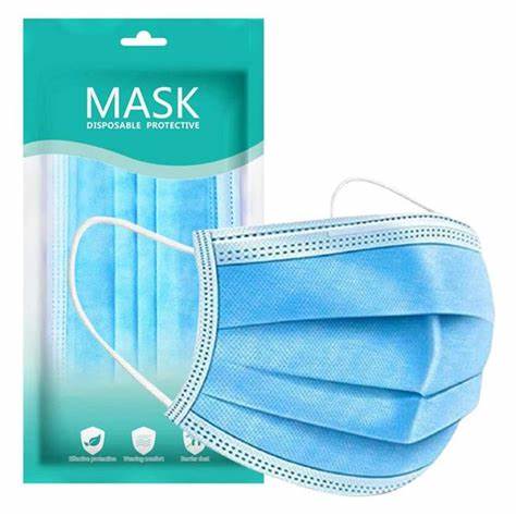 Disposable 3 Ply Face Masks (10pack)