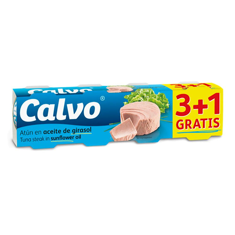 Calvo Tuna in Sunflower Oil 3 x 80g