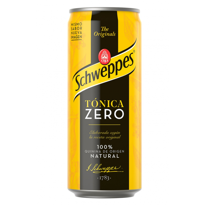 Schweppes Tonic Zero Can 33cl