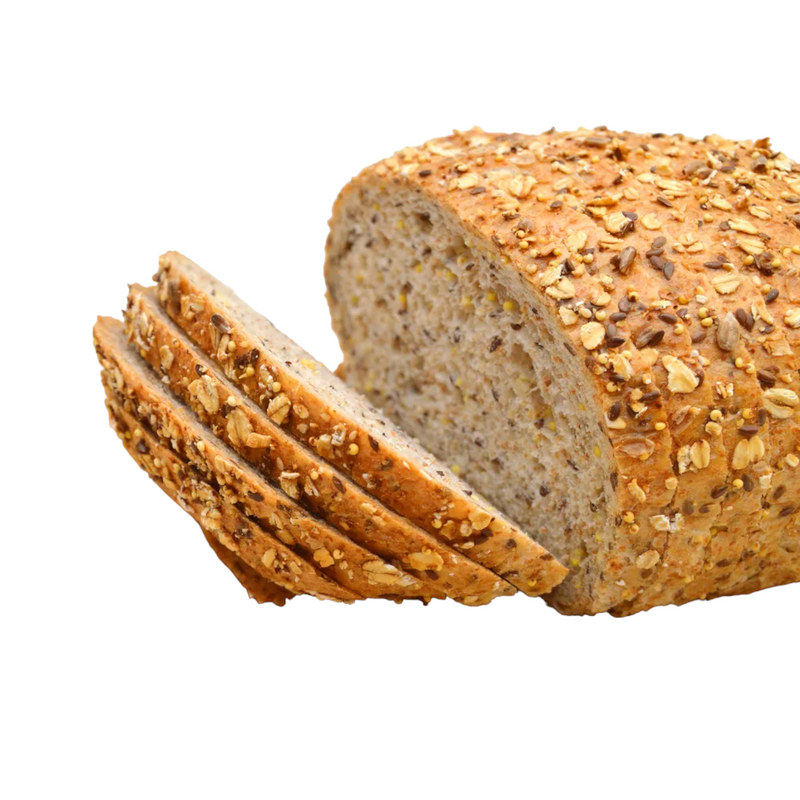 Round bread sliced (cereals)