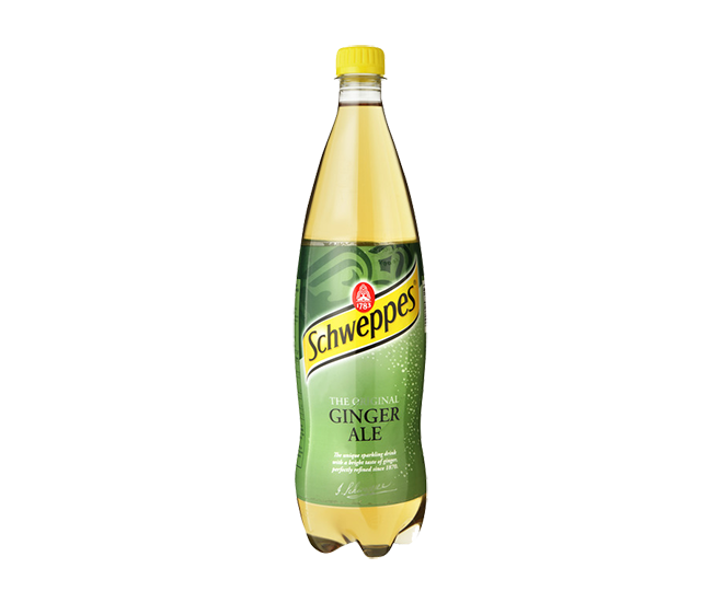 Schweppes Ginger Ale Bottle 1L