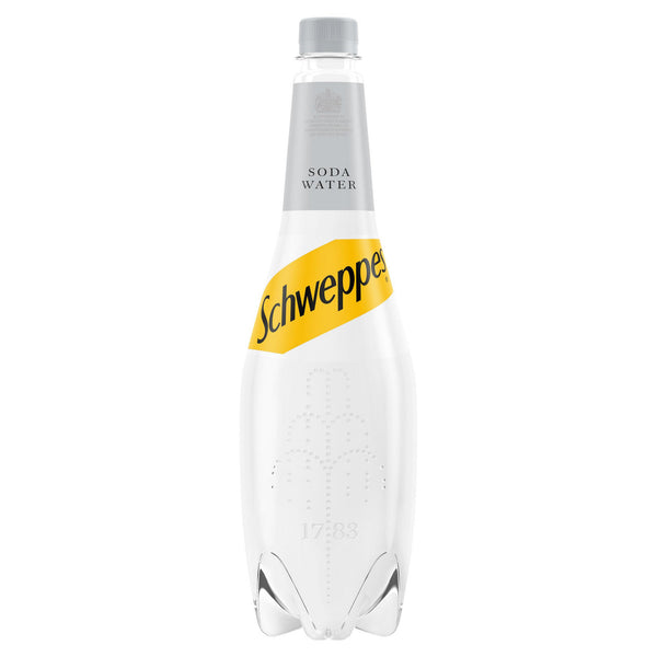 Schweppes Soda Water Bottle 1L