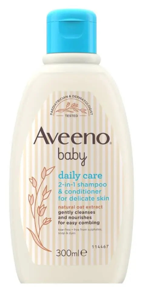 AVEENO BABY 300ML SHAMPOO & CONDITIONER