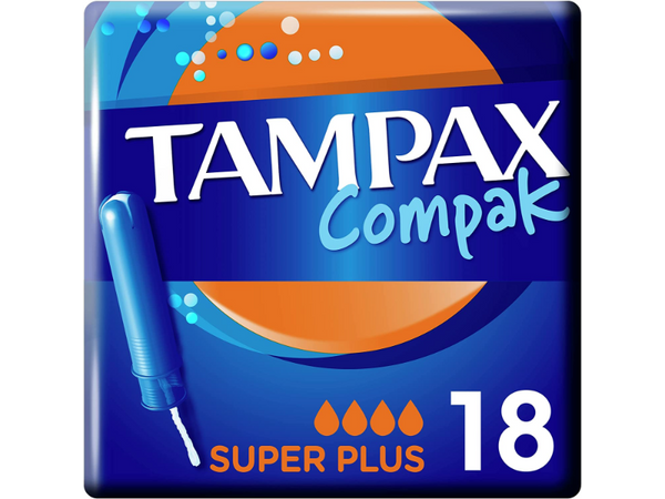 Tampax Compak Super Plus Tampon 18x