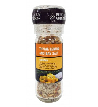 Thyme Lemon and Bay Salt Grinder 62g