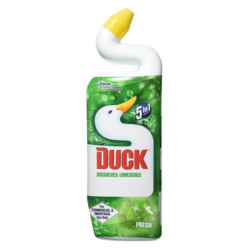 Duck 5 in 1 Toilet Cleaner (Pine) 750ml