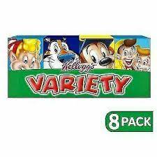 Kellogg's Variety Cereal Multipack x8 191g