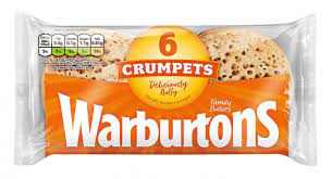 Warburtons Crumpets 6 Pack