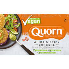 Quorn Totally Vegan Hot & Spicy Burger 264g