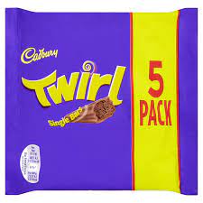 Cadbury Chocolate Twirl 5 Pack