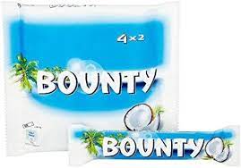 Bounty Milk Chocolate 4 Pack