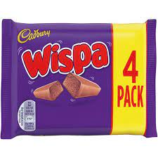 Cadbury Chocolate Wispa 4 Pack