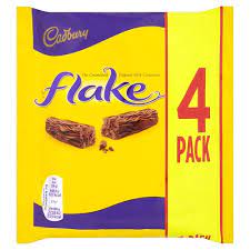 Cadbury chocolate Flake 4 Pack