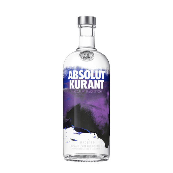 Absolut Kurant Vodka 1L