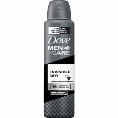 Dove Men Invisible Dry Deodorant Spray 150ml