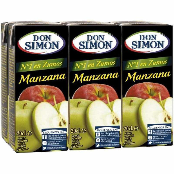 Don Simon Apple Juice 6 x 200ml