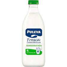 Puleva Fresh Semi-Skimmed Milk 1Ltr