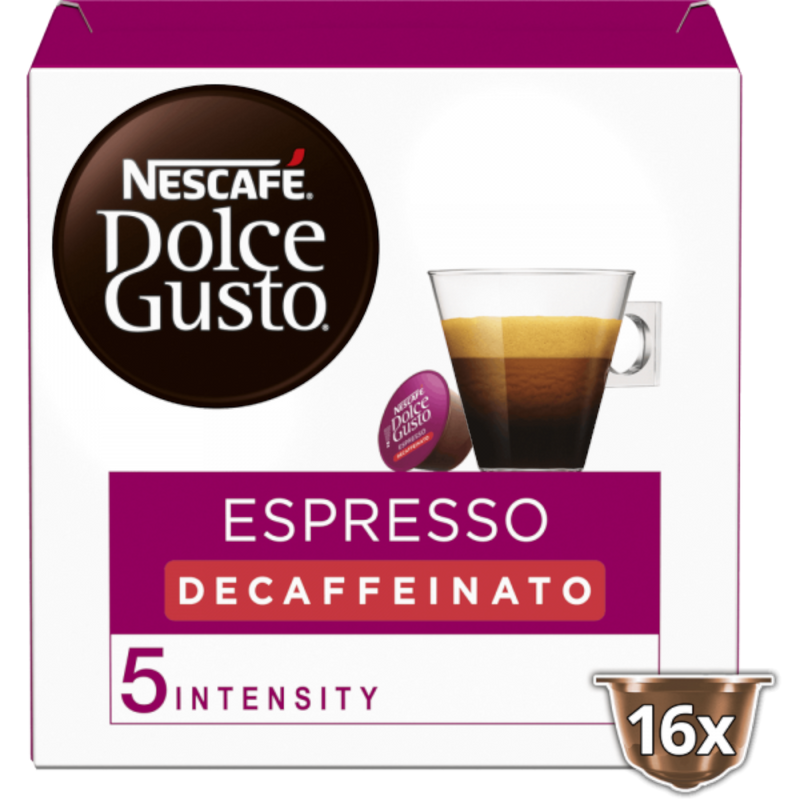 DECAF COFFEE GUSTO ESPRESSO INTENSE 16 CAP