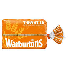 Warburtons Toastie White Bread 800g