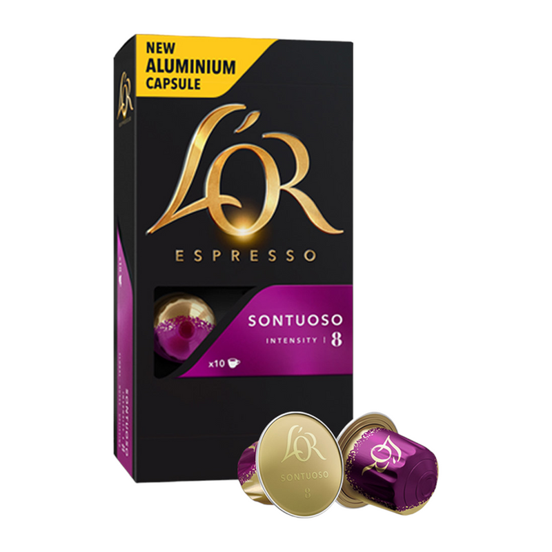 L'Or Nespresso Pods - Sontuoso - Intensity 8