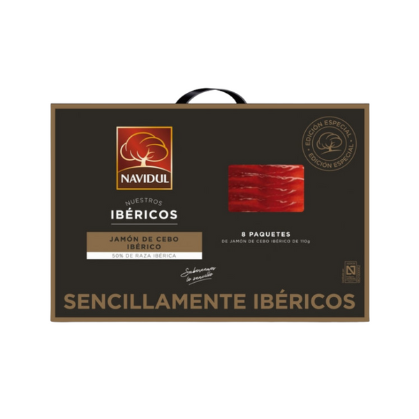 SLICED IBERICO HAM  NAVIDUL 8 x 110 G