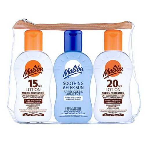 Malibu 3pk (Spf15/ Spf20/ Aftersun) 100ml